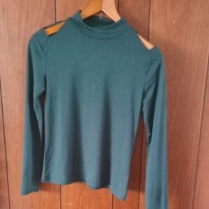INC International Concepts Teal Long Sleeve Top